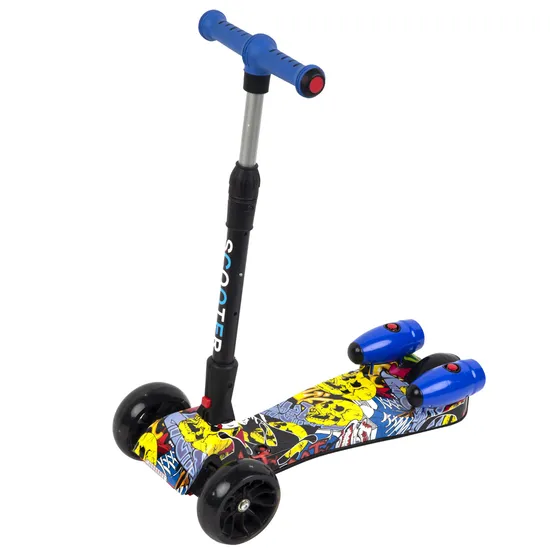 Mini Spray Music 3 Rodas Kick Scooter